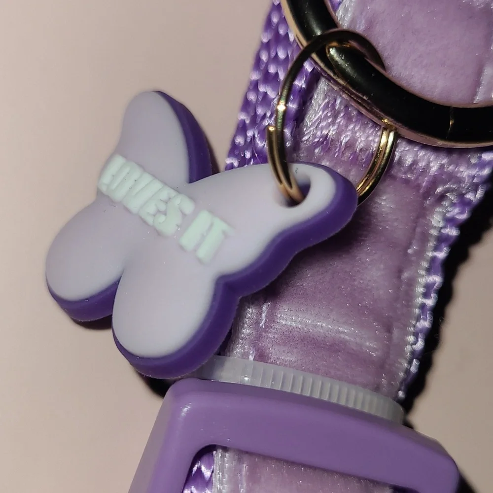 Paris Hilton Purple Collar - Size S